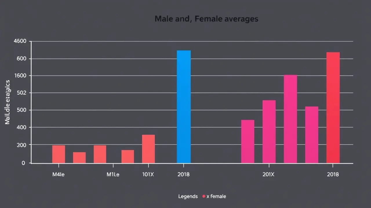 Bar Chart Average Swing Speed by Age Group