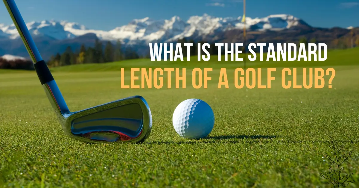 length of a golf club