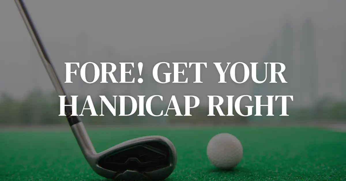 good handicap in golf