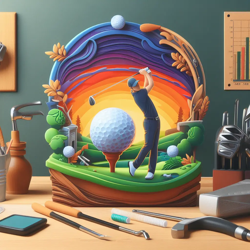 Swinging Across the Golf Ball