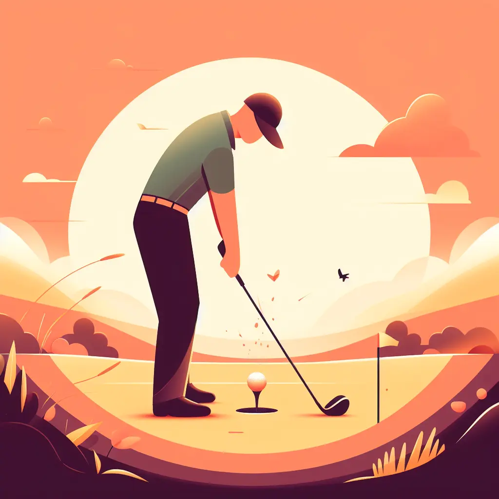 divot golf swing
