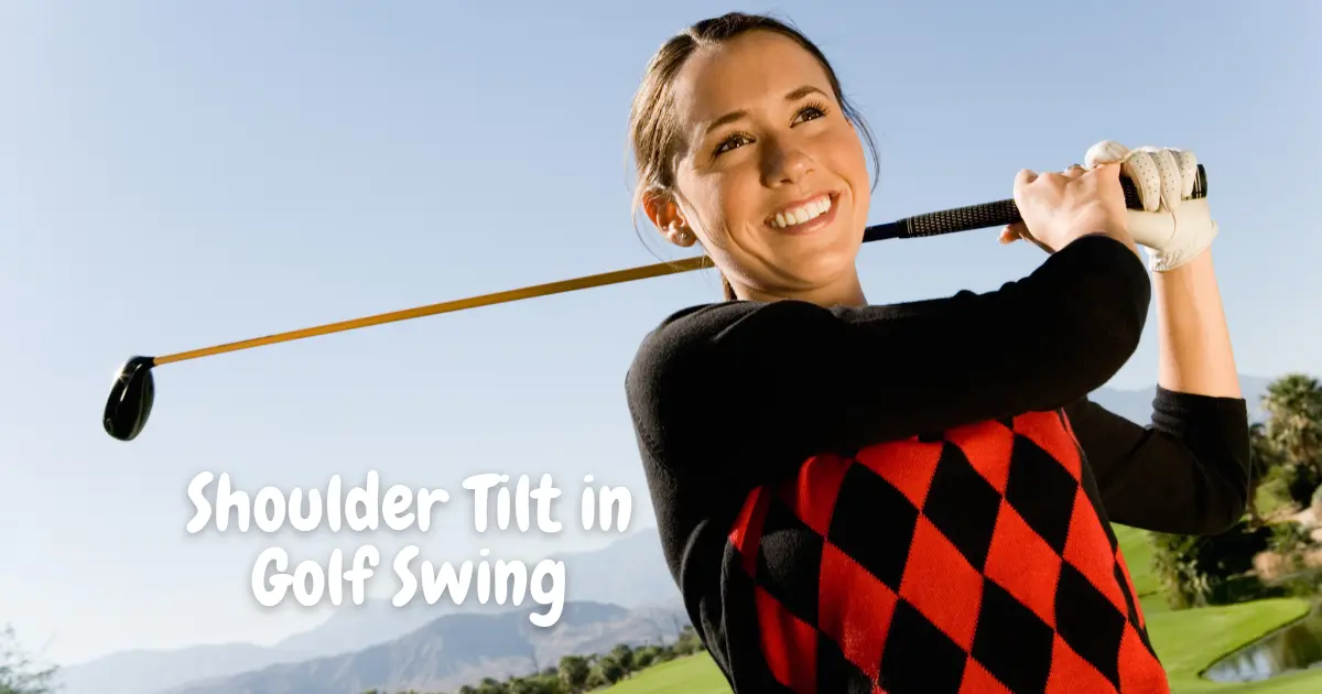 shoulder tilt in golf swing