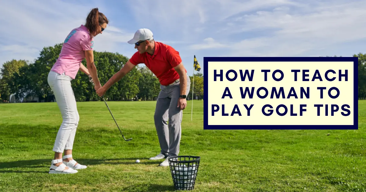 woman to play golf