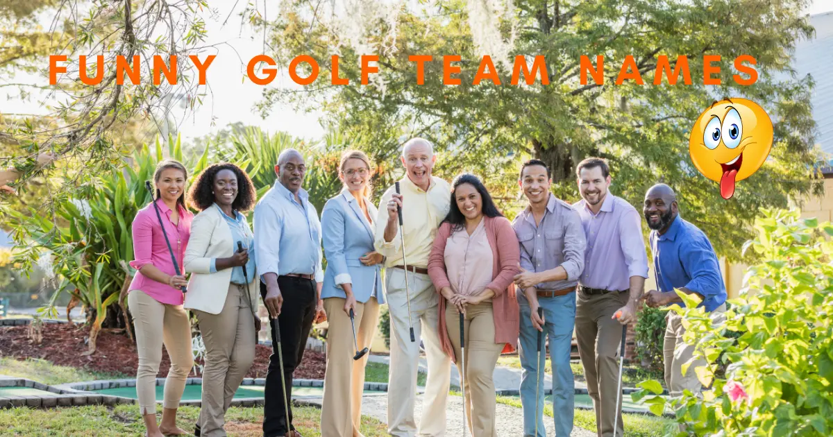 funny golf team names