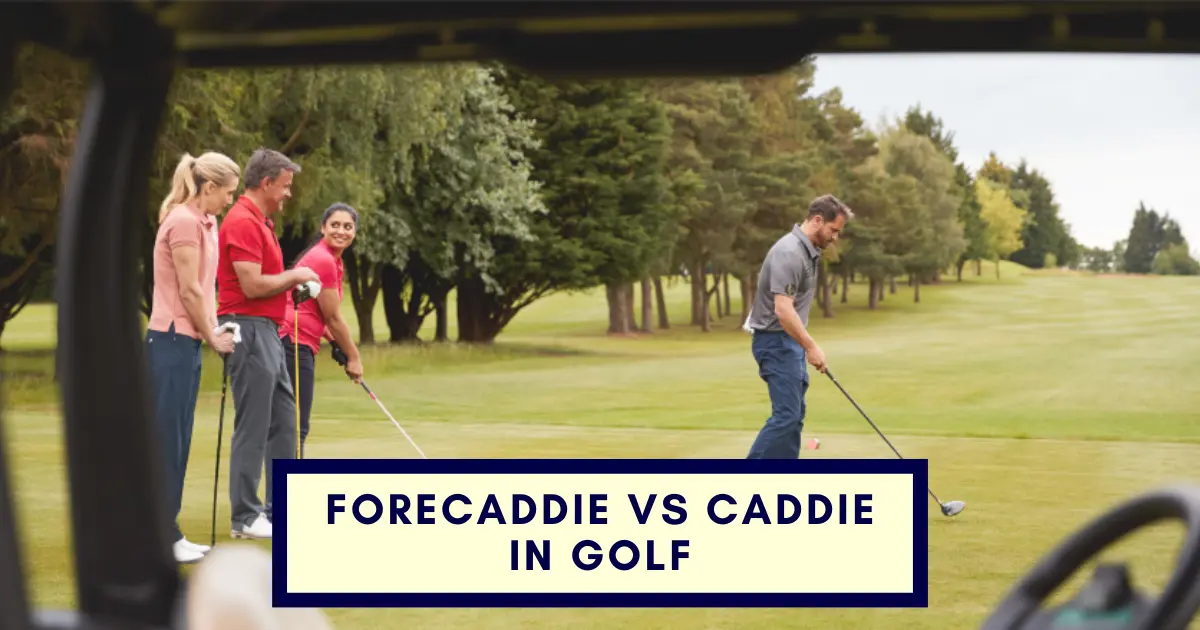 forecaddie and caddie