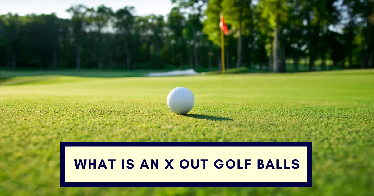 X Out golf ball
