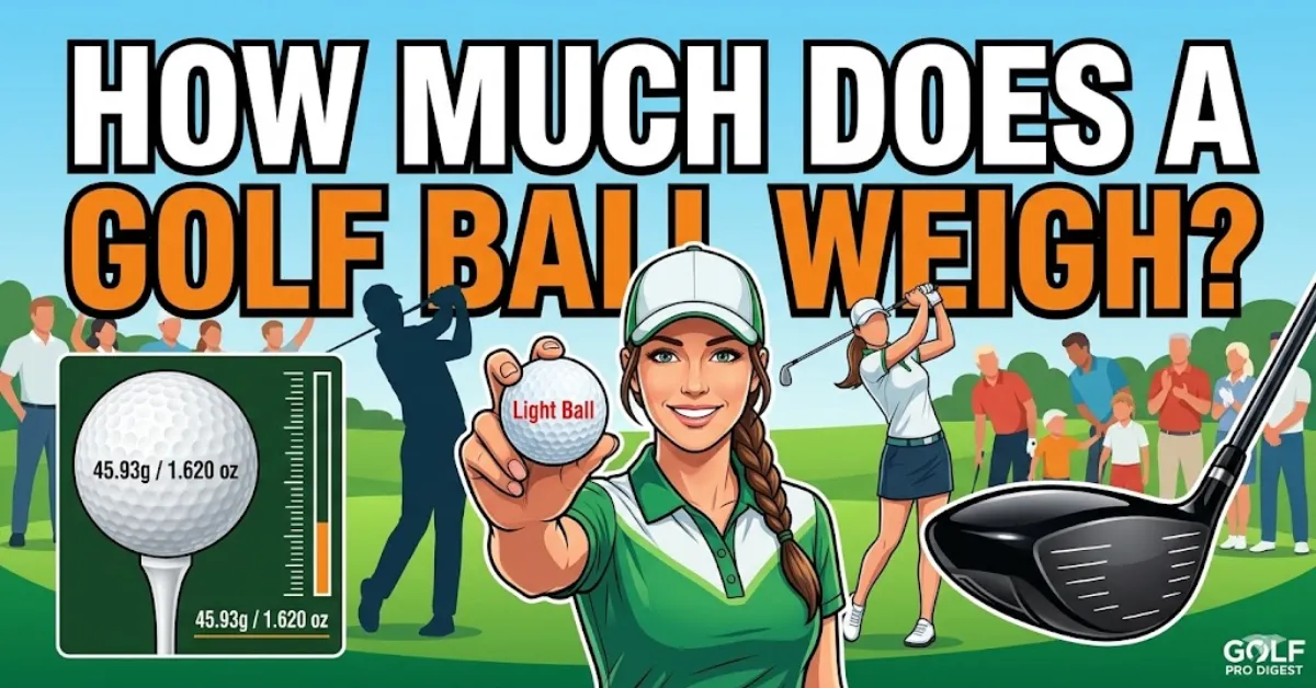 golf ball weigh
