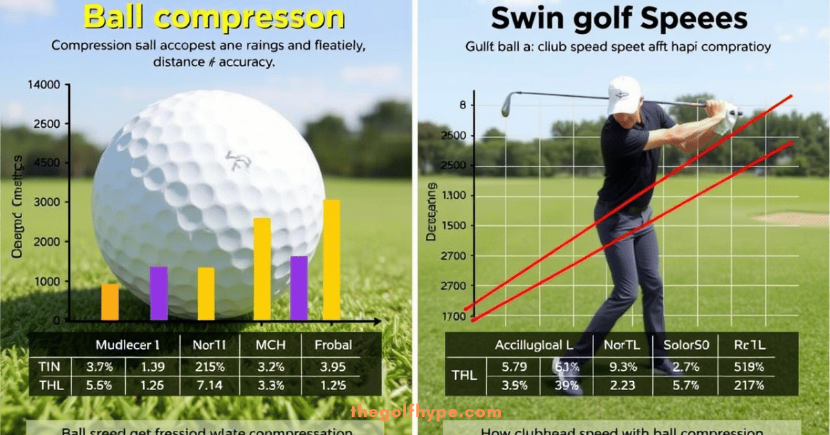 Golf Ball Compression Chart vs Swing Speed Chart