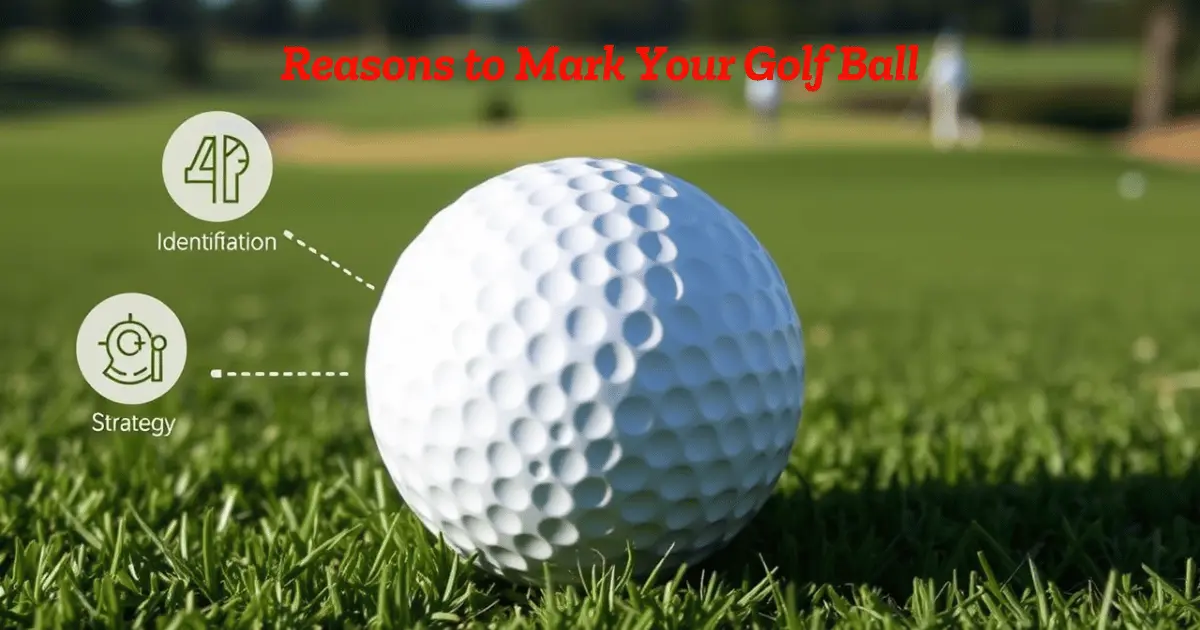 Reasons to Mark Your Golf Ball