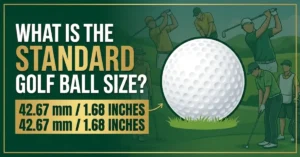 golf ball size