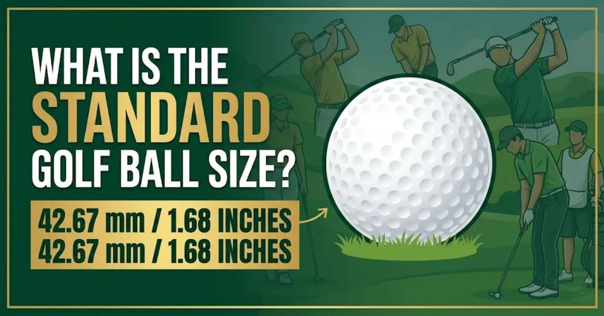 golf ball size
