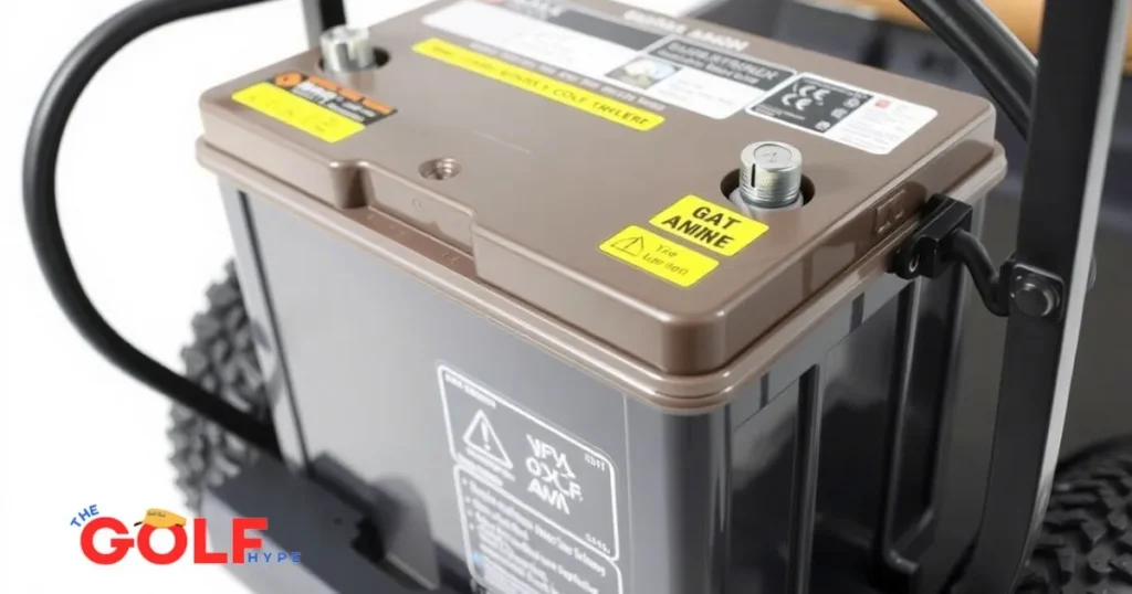 What Kind of Battery Does a Gas Golf Cart Use