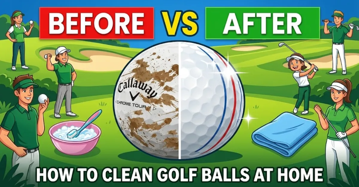 How to Clean Golf Balls