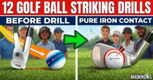 golf ball striking drills