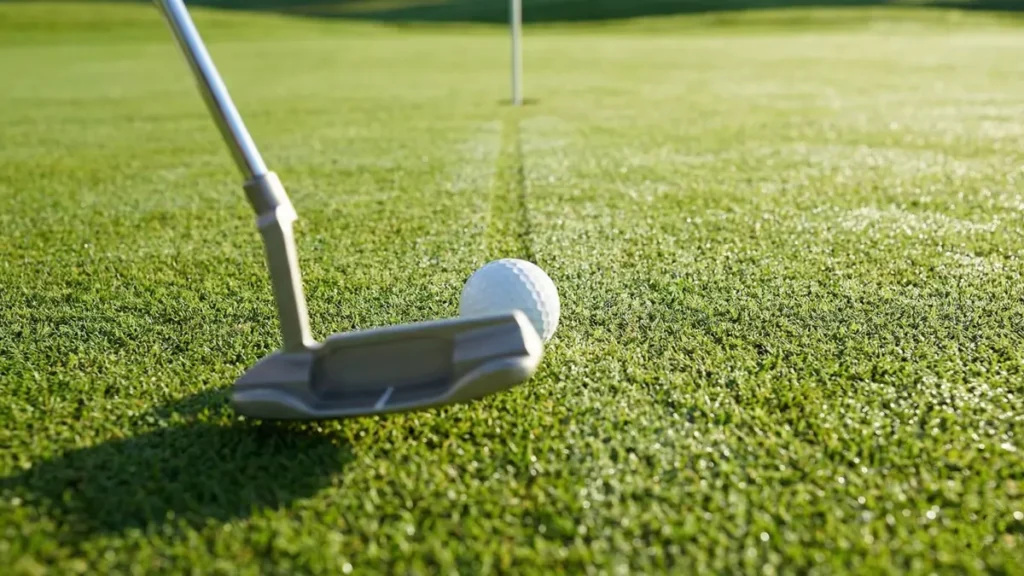 The Physics of Putting: How to Roll the Golf Ball Straight