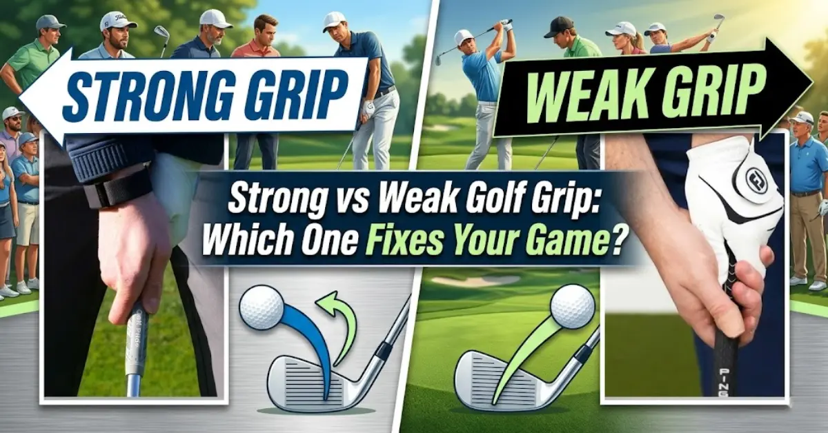 strong vs weak grip golf