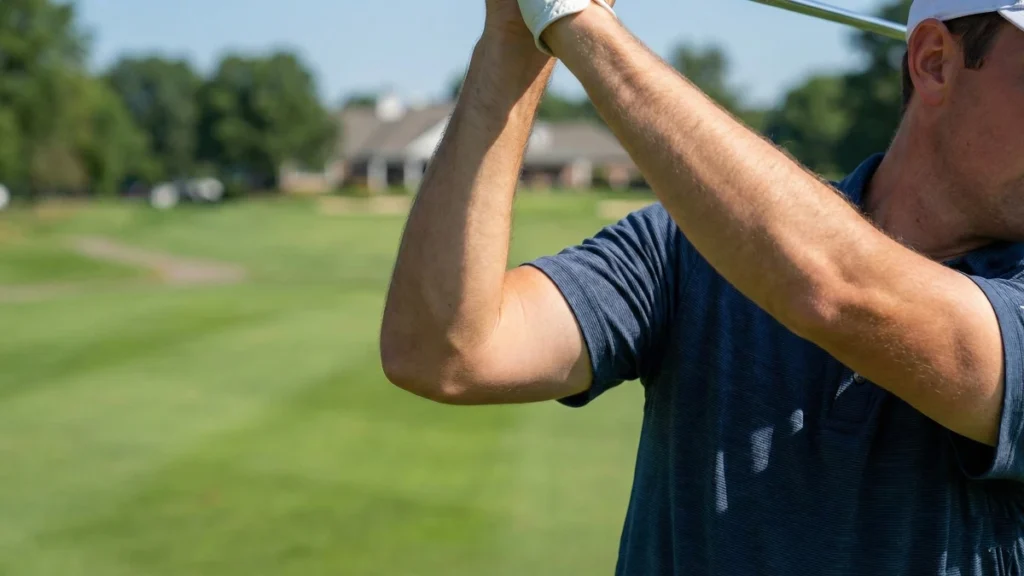 The Backswing: The Simple Bicep Curl Feel