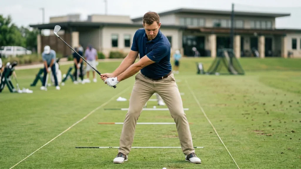 The Wide Stance Drill: Stop the Sway and Fix Your Pivot
