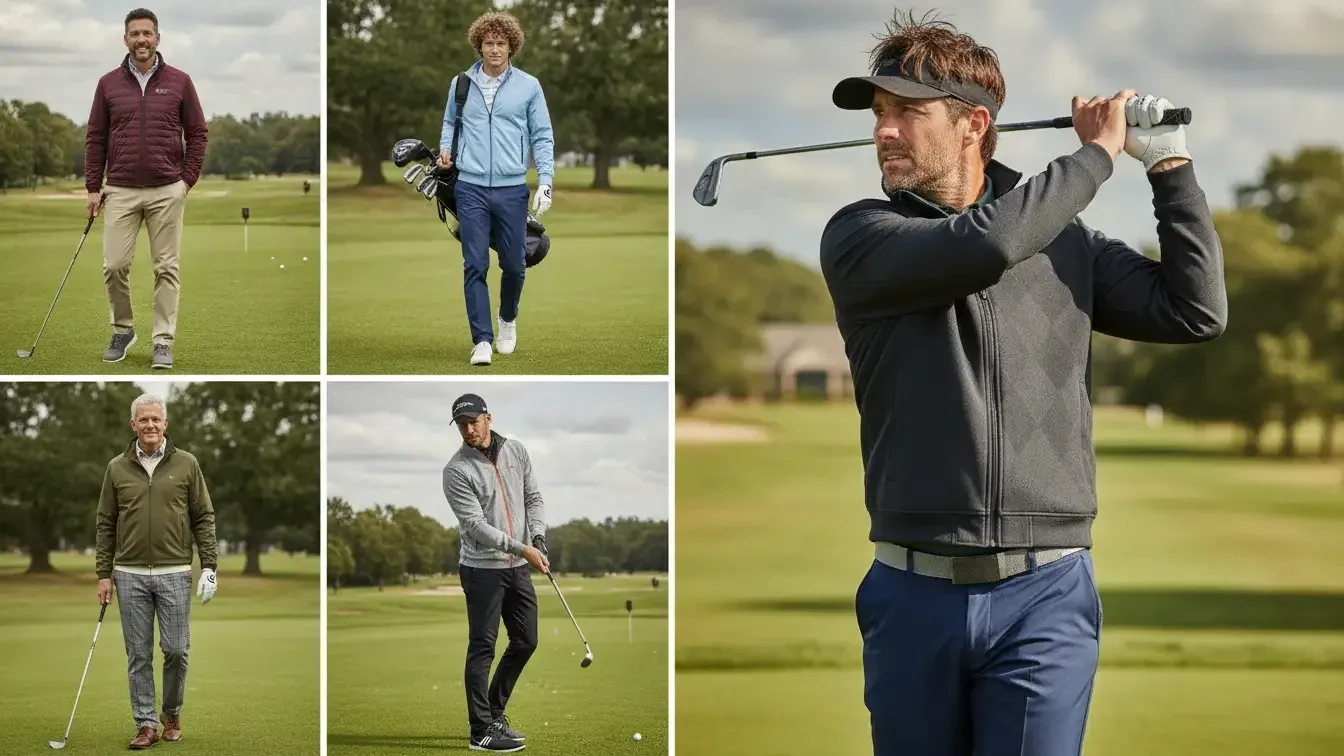 Golf Jacket Outfit for Men
