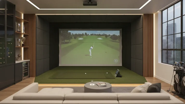Golf Simulator Room Design