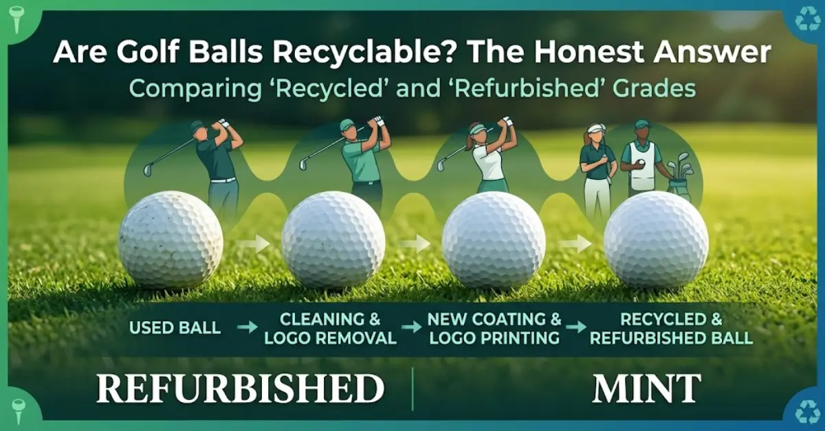 are golf balls recyclable