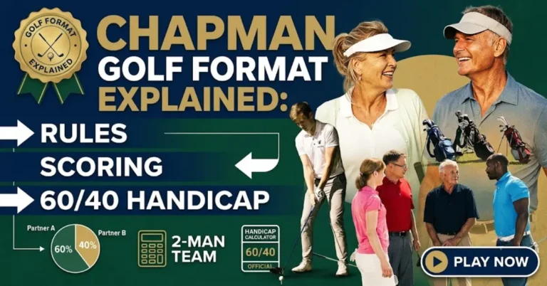 Chapman golf format