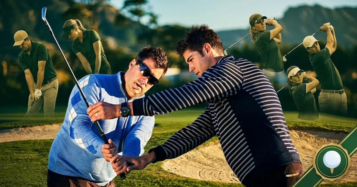 Steep Golf Swing