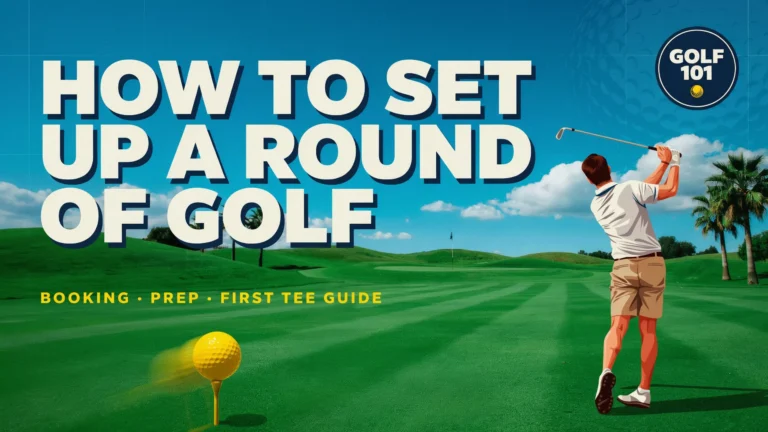 Set Up A Round Of Golf