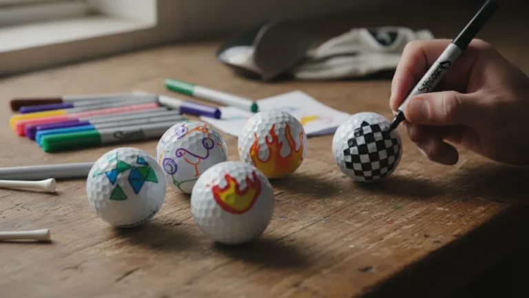 Golf Ball Designs Sharpie Easy