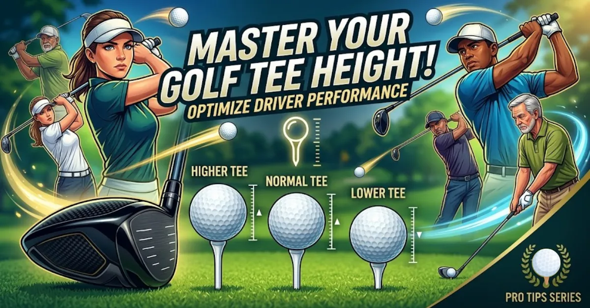 Golf tee height
