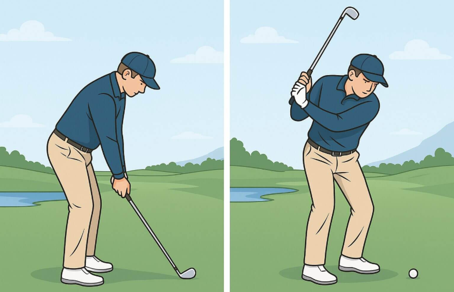 Steep Golf Swing Always Bad