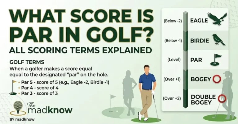 what score is par in golf
