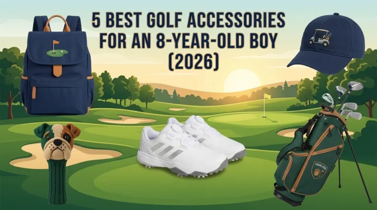 golf accessories for an 8-year-old boy