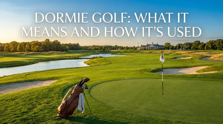 Dormie Golf