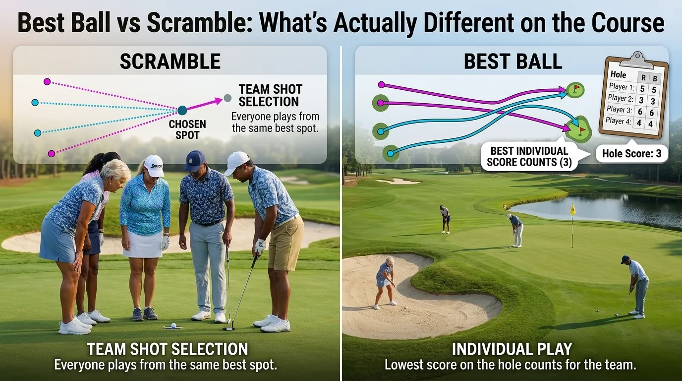 best ball vs scramble