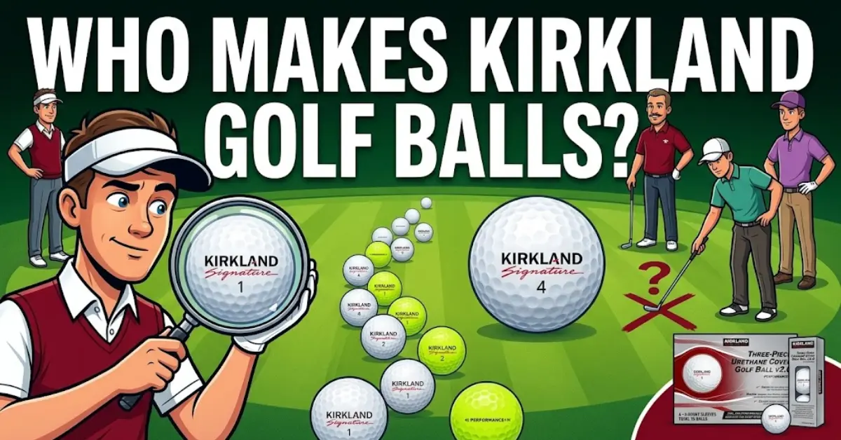 who makes kirkland golf balls