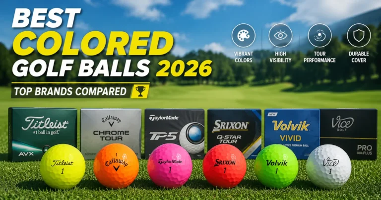 colored golf balls