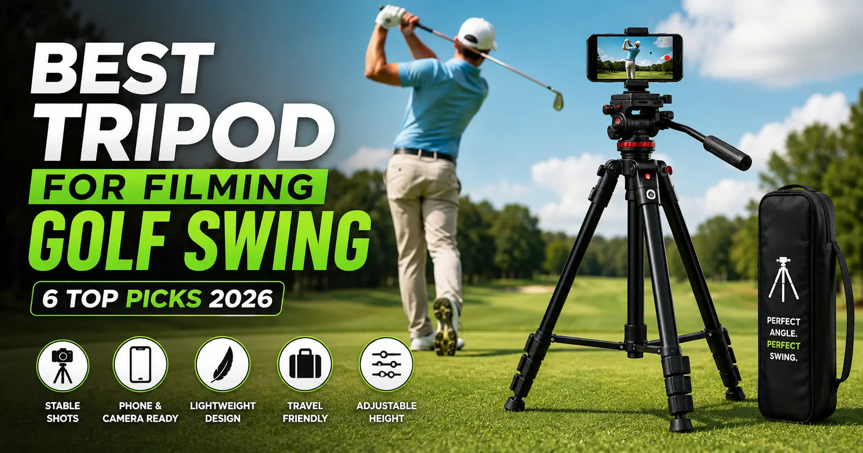 best tripod for filming golf swing