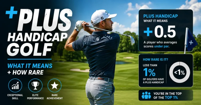 plus handicap golf