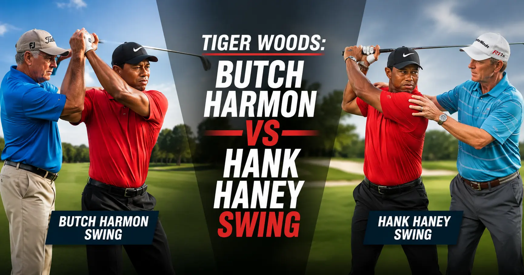 Butch Harmon swing vs Hank Haney swing