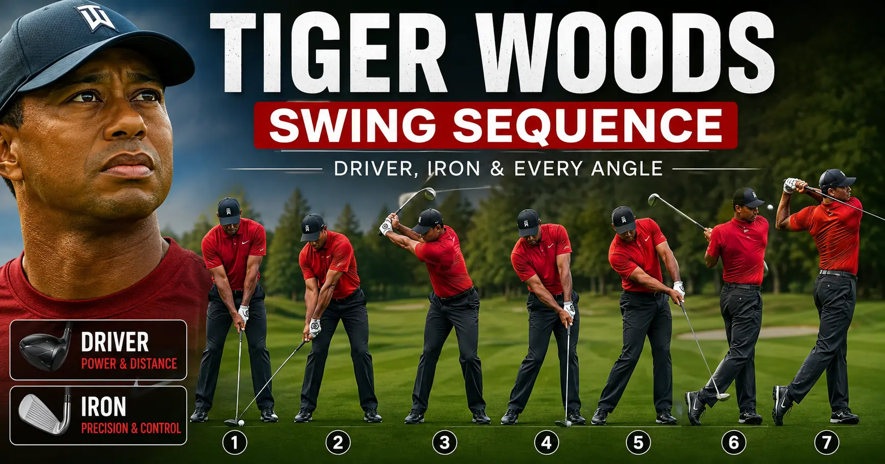 tiger woods swing sequence