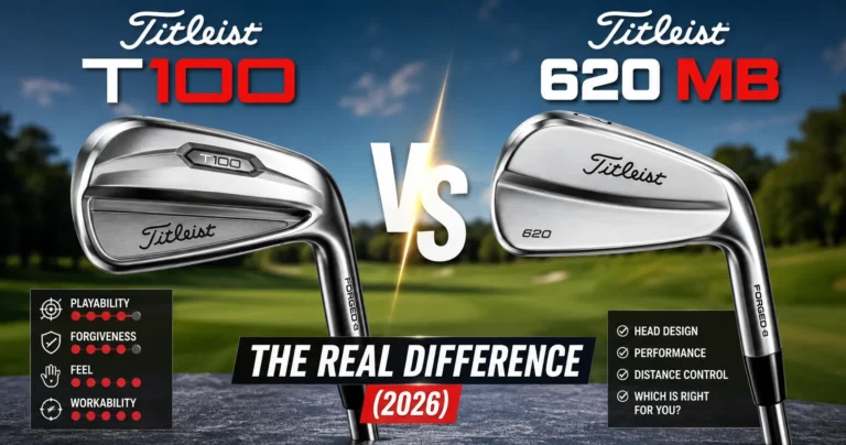 Titleist T100 vs 620 MB