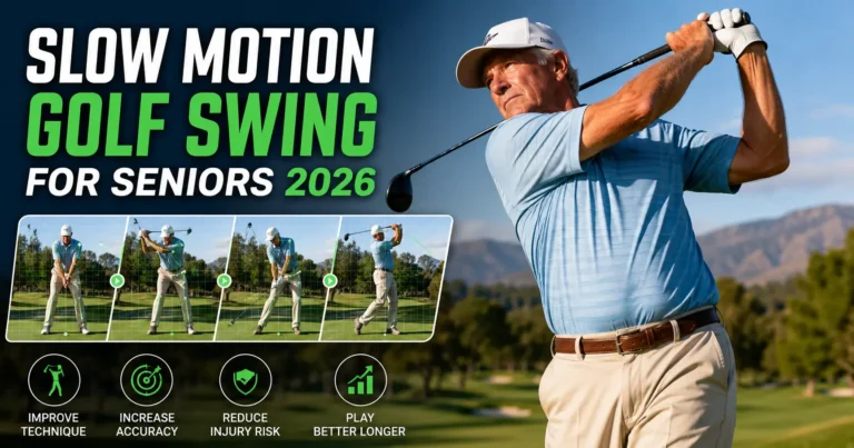 slow motion golf swing for seniors