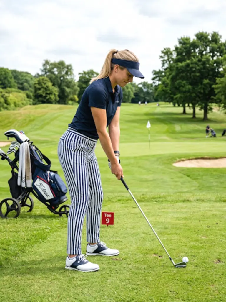 12. Striped Golf Pants