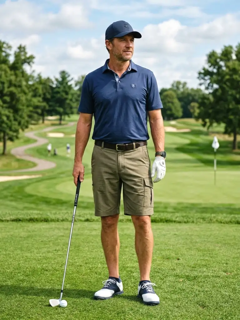 14. Cargo-Style Golf Shorts