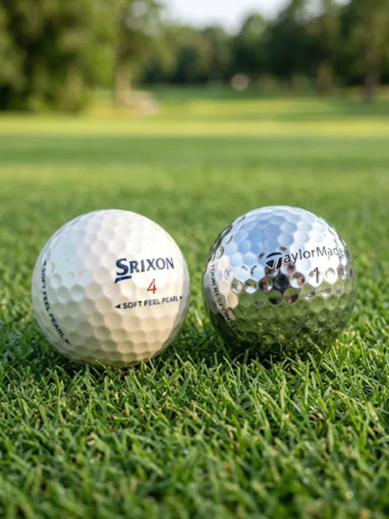 14. Pearl and Metallic Finish Golf Balls