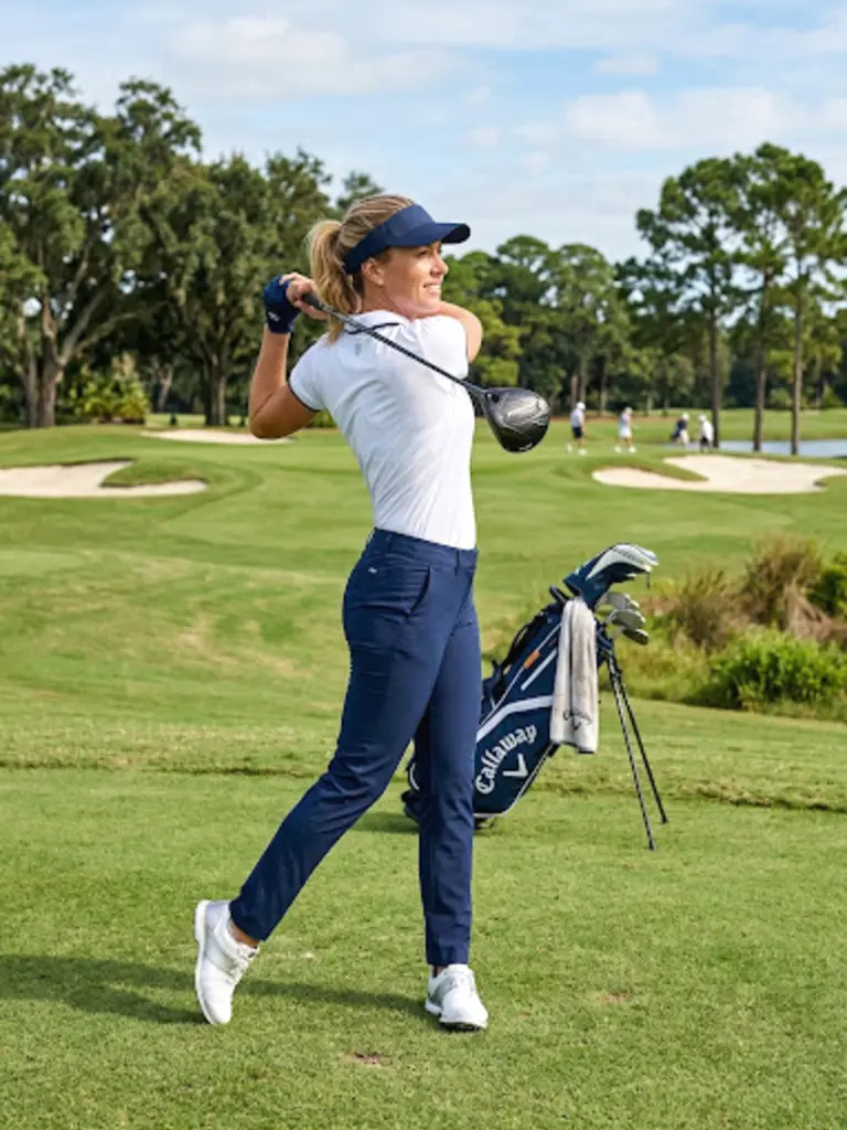 20. Golf Pants with UPF Protection