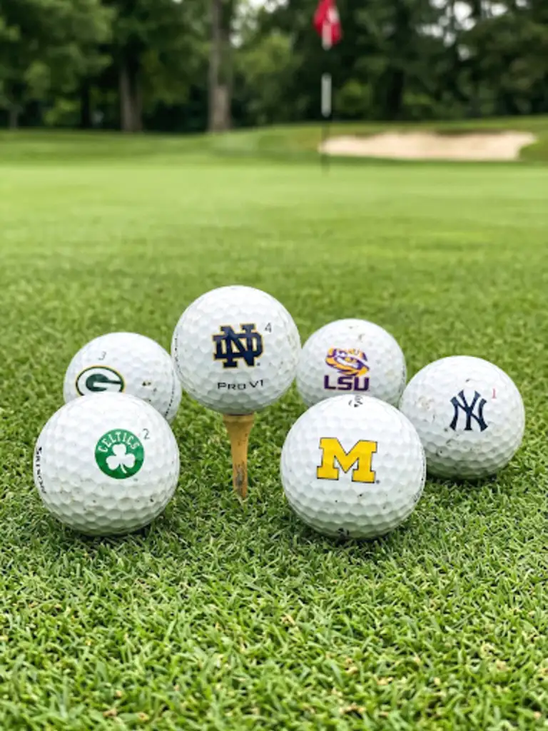 20. Sports Team and College Logo Golf Balls