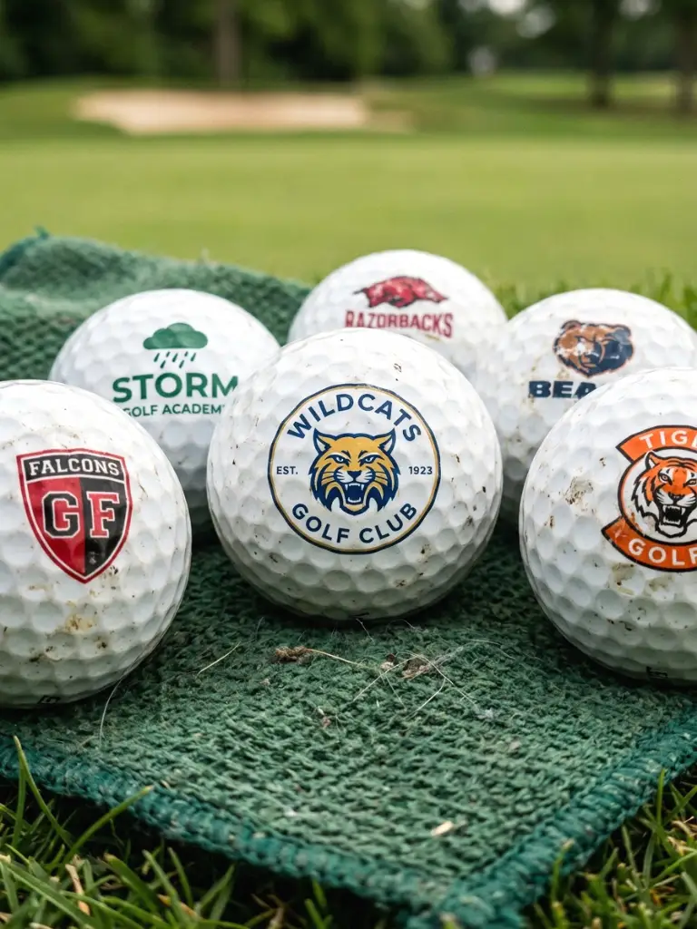 21. Team Logo Golf Balls