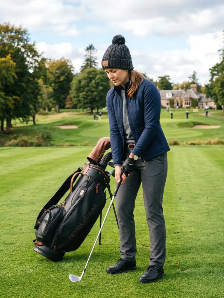 22. Navy and Rust Member-Guest Look